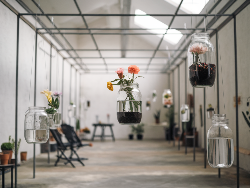 Comment transformer des bocaux en verre en lampes suspendues avec matériaux simples