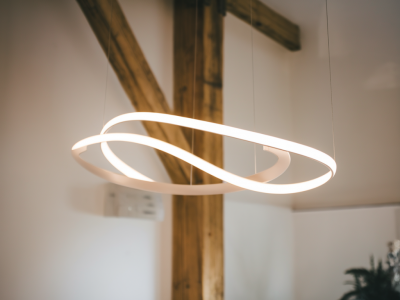 Transformer un abat-jour ikea sans armature en suspension lumineuse dimmable avec ruban led