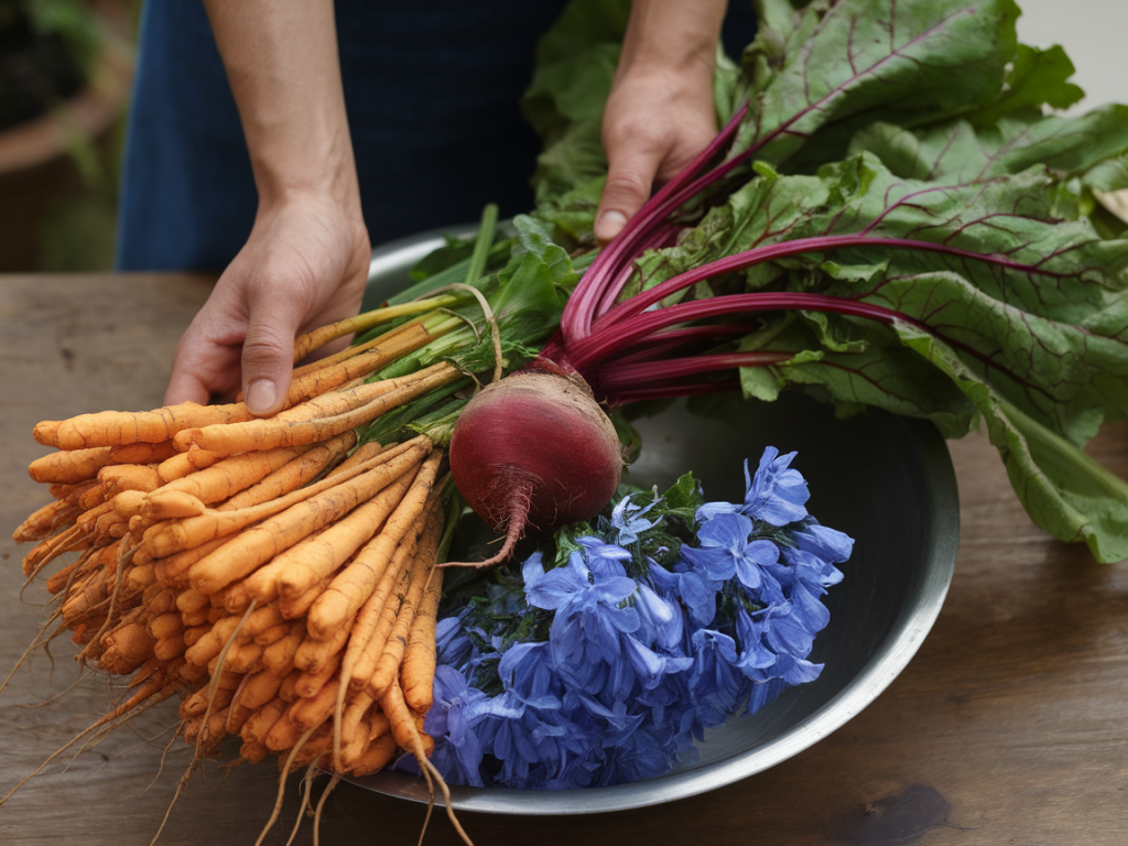 Comment teindre des tissus avec des plantes du jardin (curcuma, betterave, indigo)