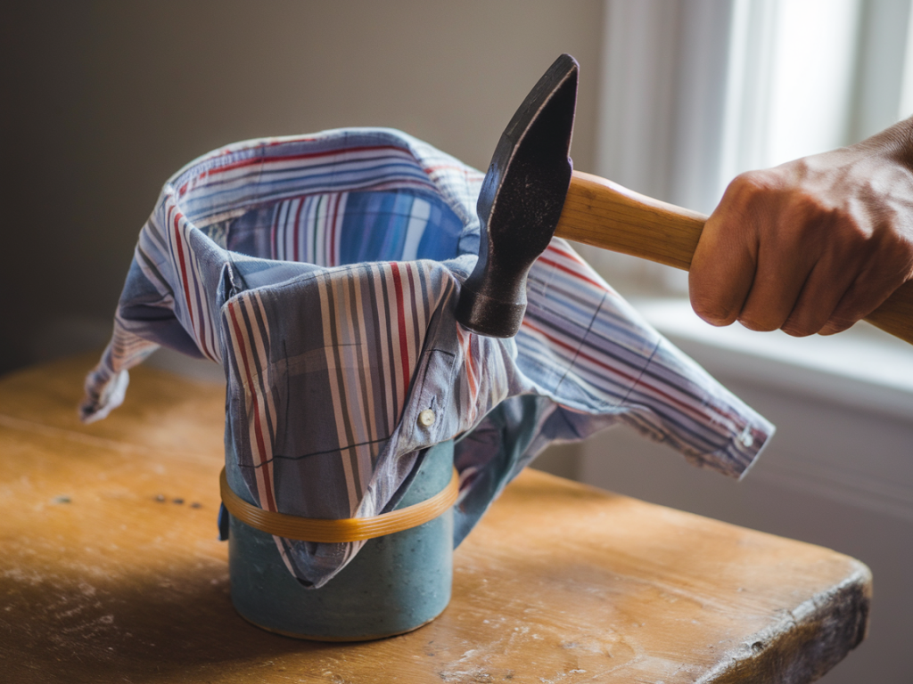Comment transformer une vieille chemise en tote bag doublé sans machine à coudre