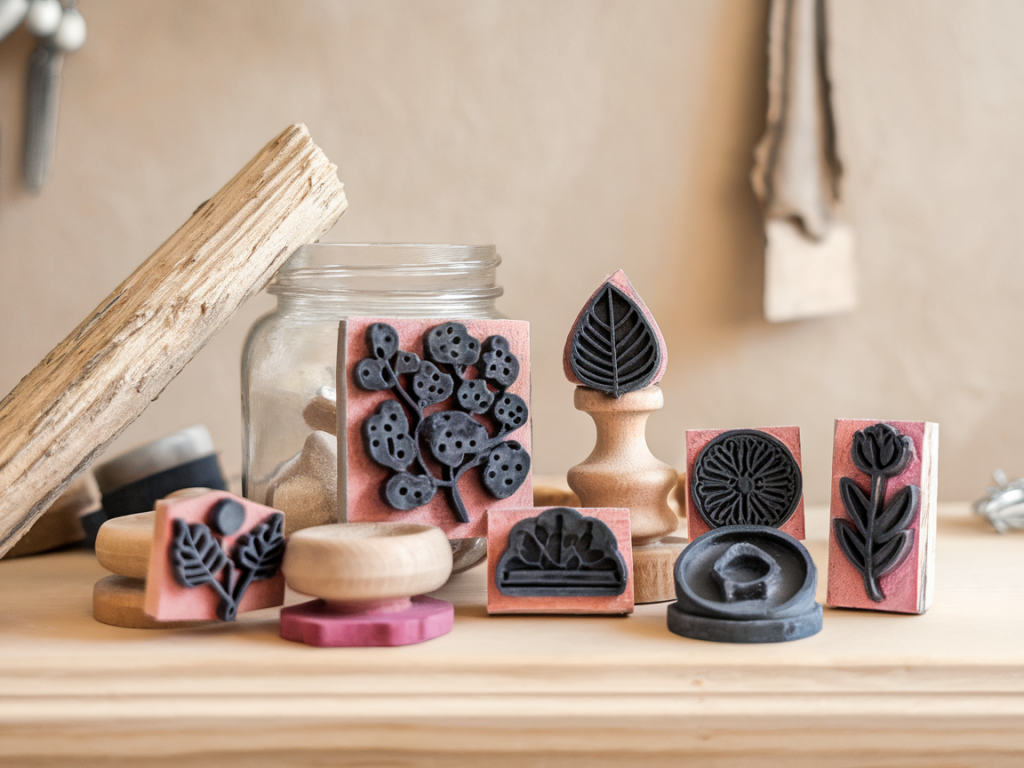 Comment créer des tampons maison gravés dans de la gomme pour motifs répétitifs