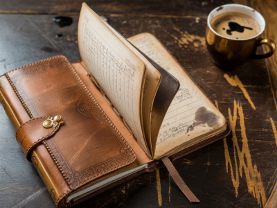 Comment récupérer la poussière de papier pour créer une patine vintage sur vos carnets et faire vieillir vos créations
